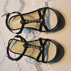 Geox D Roxy E Patent Leather Black size 8.5 US 38.5 EU